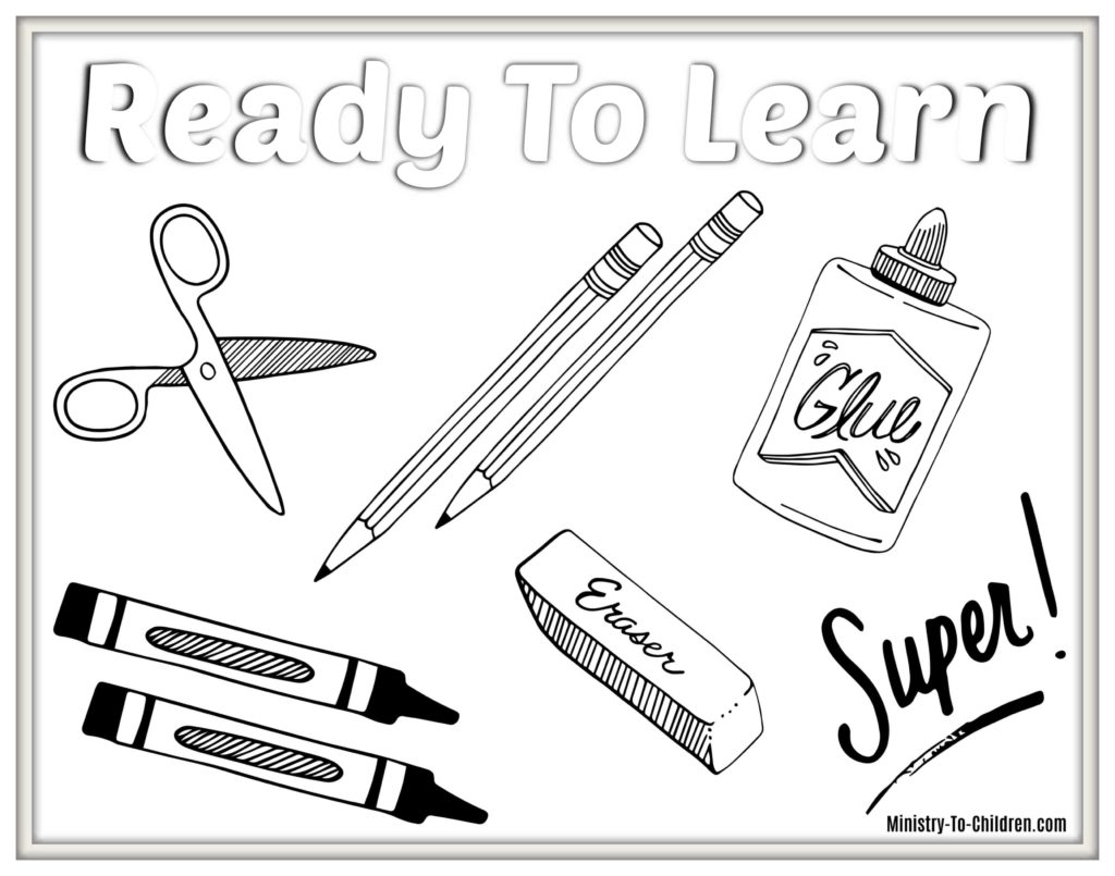 Back to school coloring pages free pdf printables for