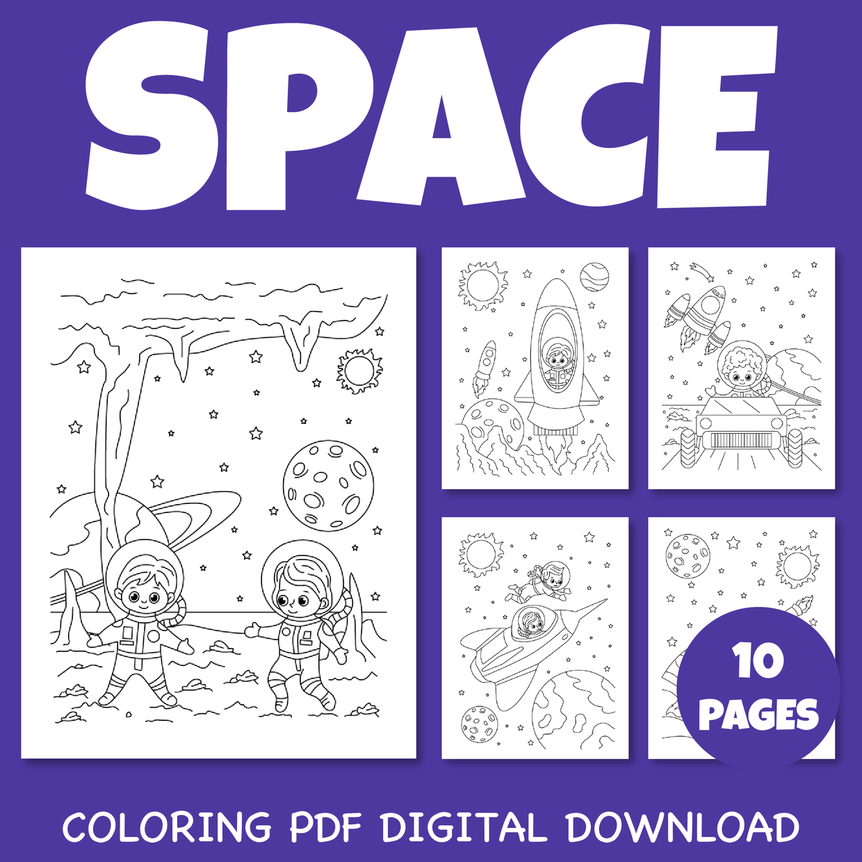 Mysteries of space printable sheet pdf back to school