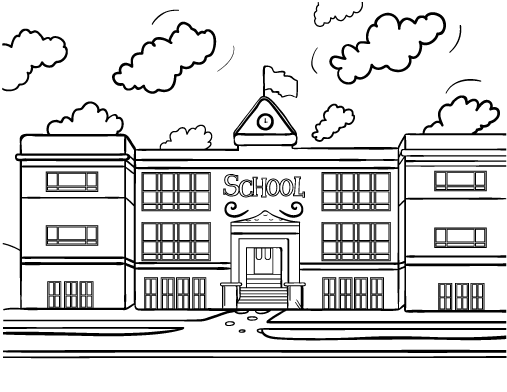 Coloring pages school coloring pages for kids