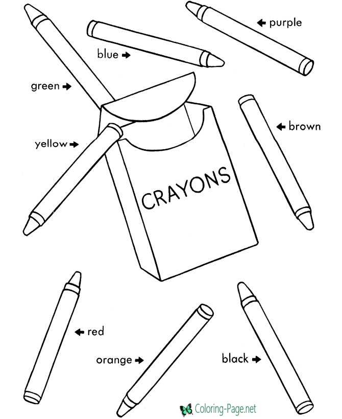 School coloring pages