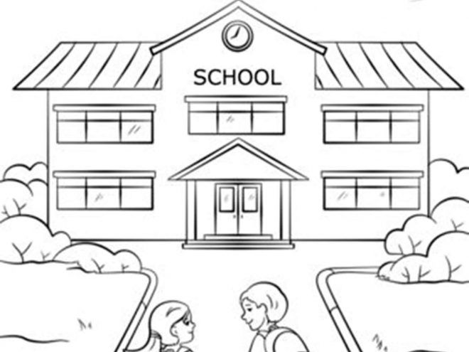 Free easy to print school coloring pages school coloring pages coloring pages love coloring pages