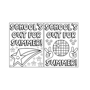 End of year coloring hello summer coloring pages