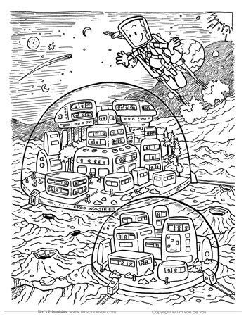 Space station coloring page â tims printables space coloring pages coloring pages dragon coloring page