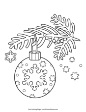 Christmas coloring pages â free printable pdf from