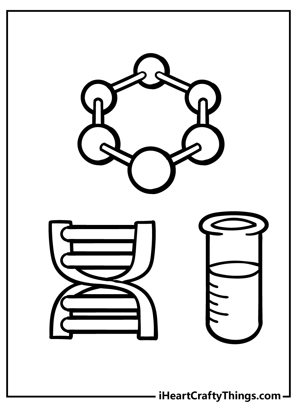 Science coloring pages free printables