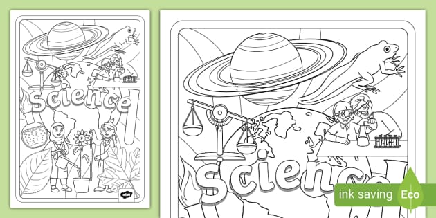 Science unit page louring science book ver