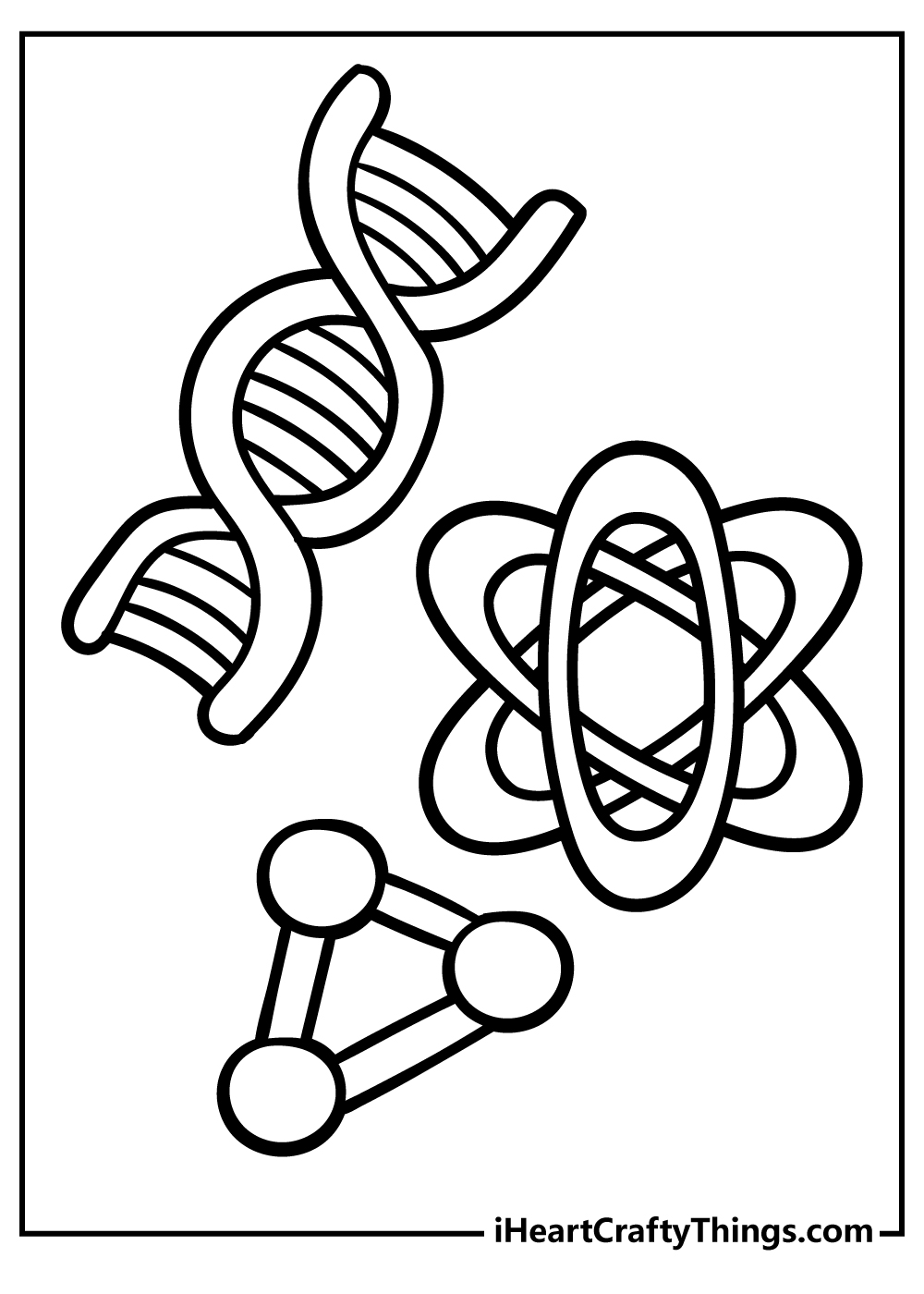 Science coloring pages free printables