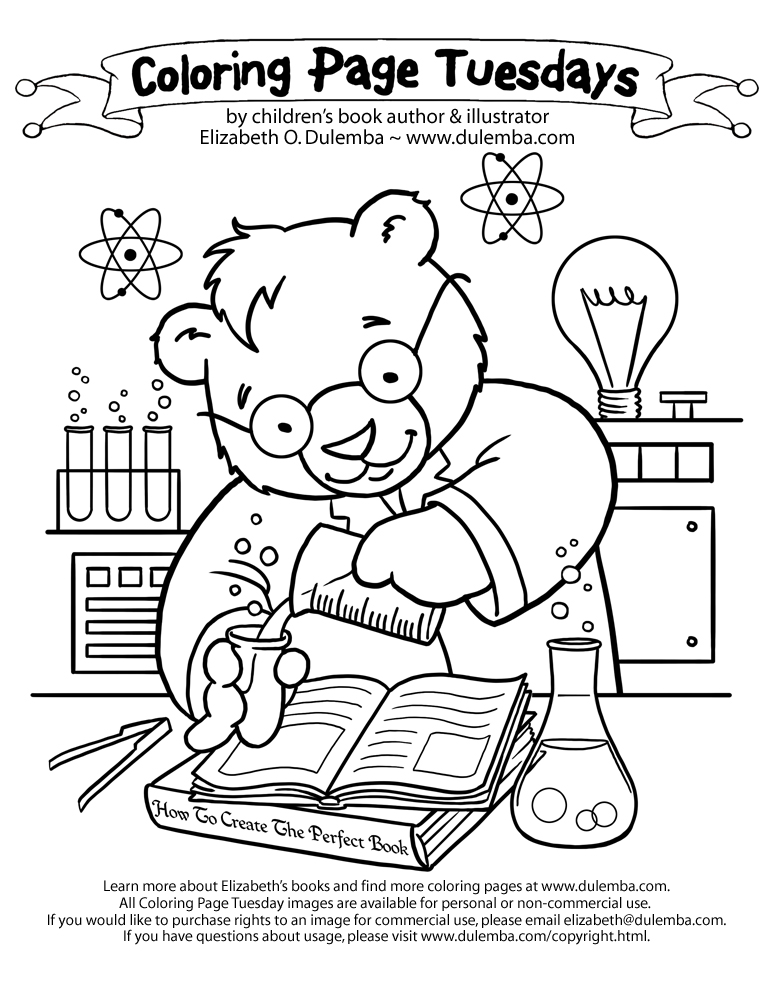 Coloring page tuesday