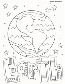 Science printables and coloring pages