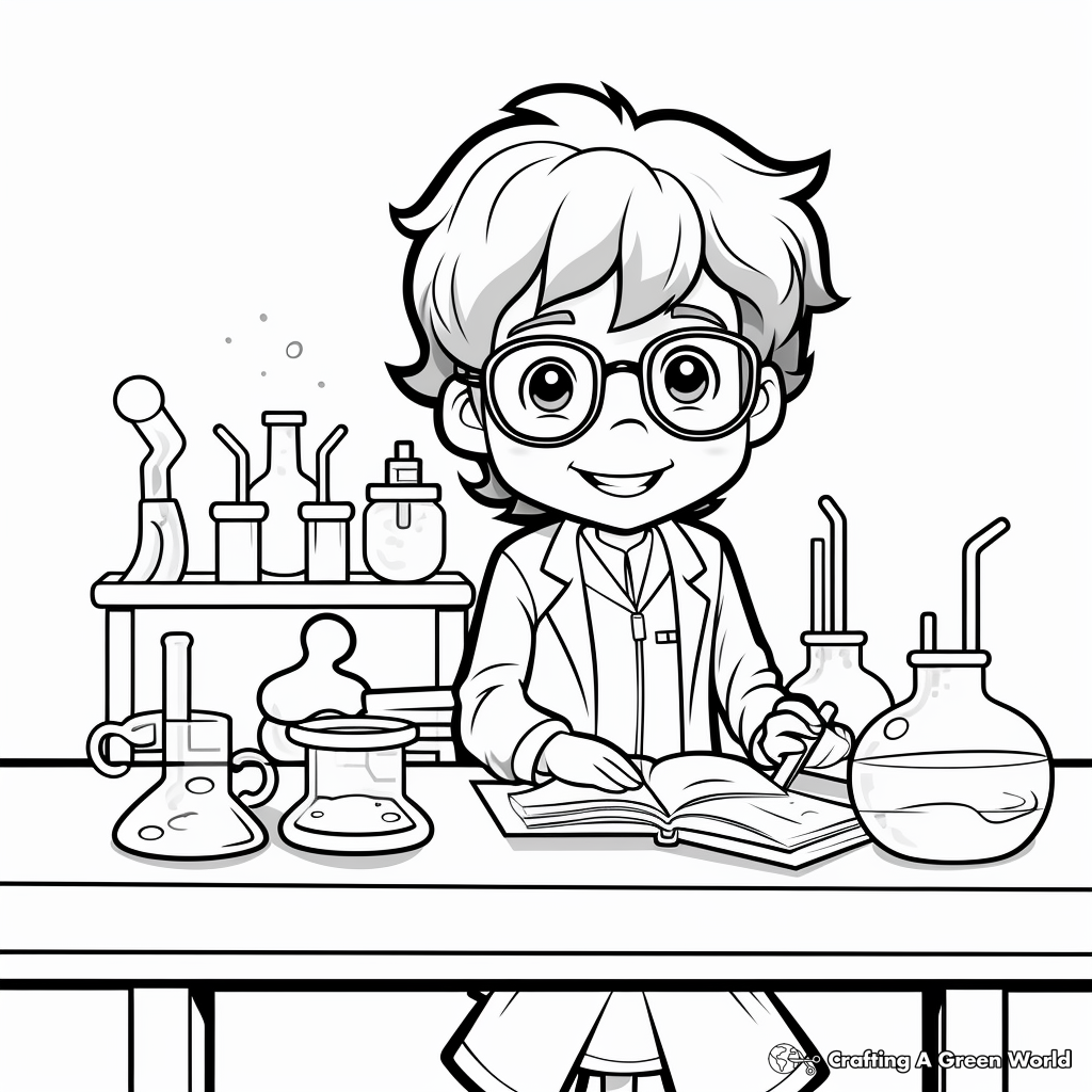 Science coloring pages