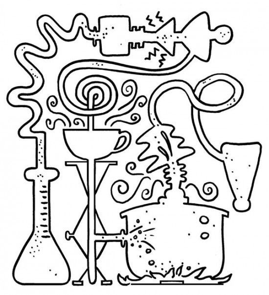 Science coloring pages