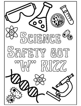 Science safety coloring pages middle school slang by papermichelle