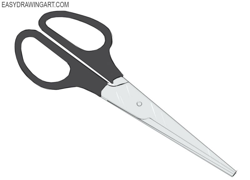 How to draw scissors scissors scissors drawing easy drawings