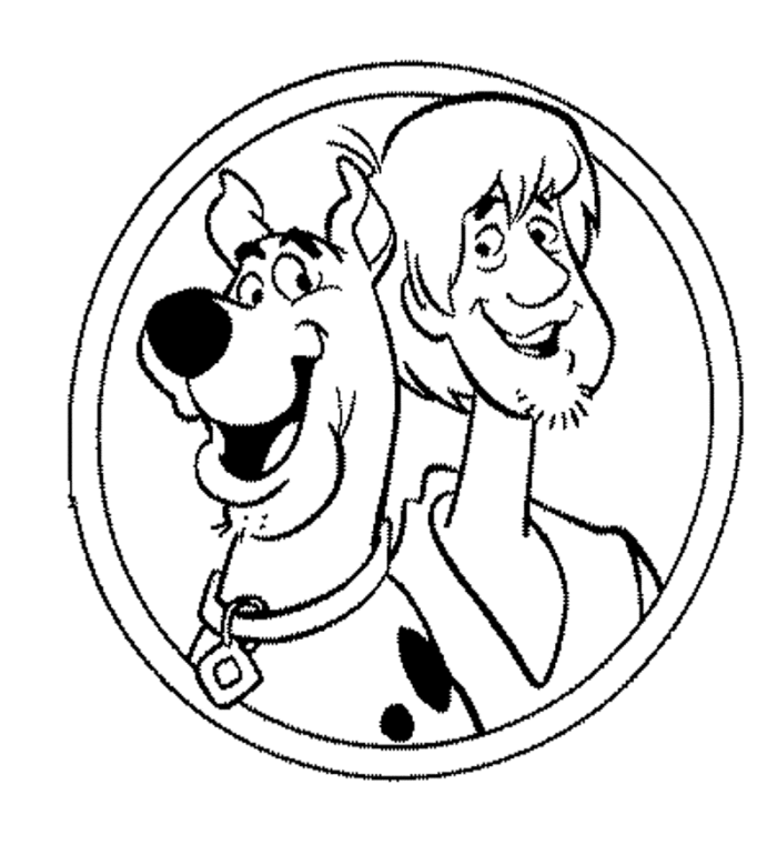 Coloring pages scooby doo coloring pages for kids