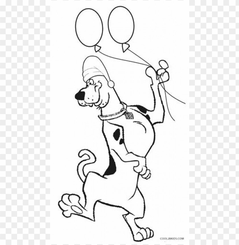 Scooby doo coloring pages color png transparent with clear background id