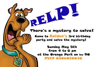 Scooby doo birthday party theme games steps