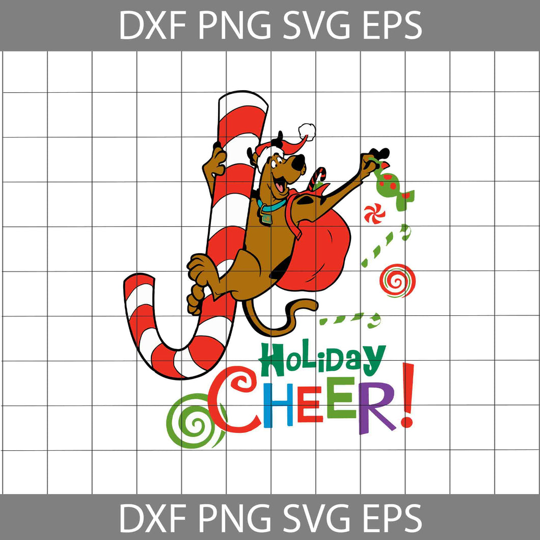 Holiday cheer svg scooby