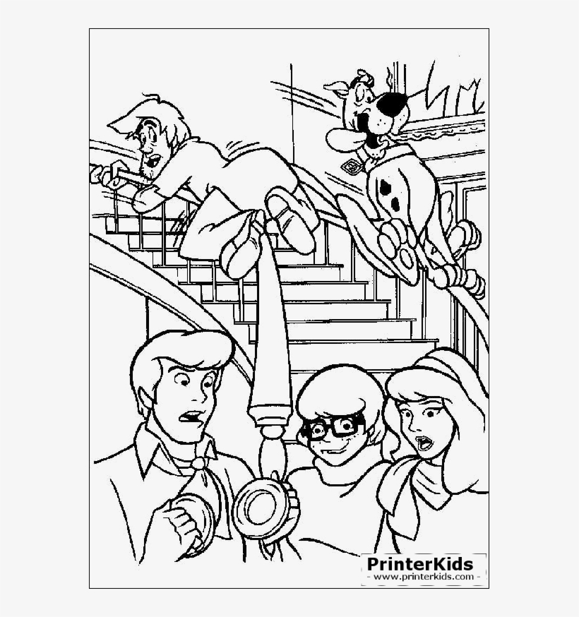 Scooby doo coloring pages