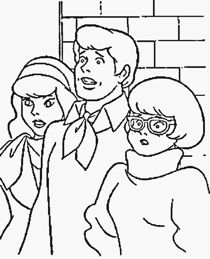Best scooby doo coloring pages for kids