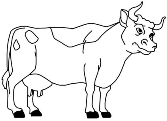 Whats new scooby doo cow coloring pages by maxamizerblake on
