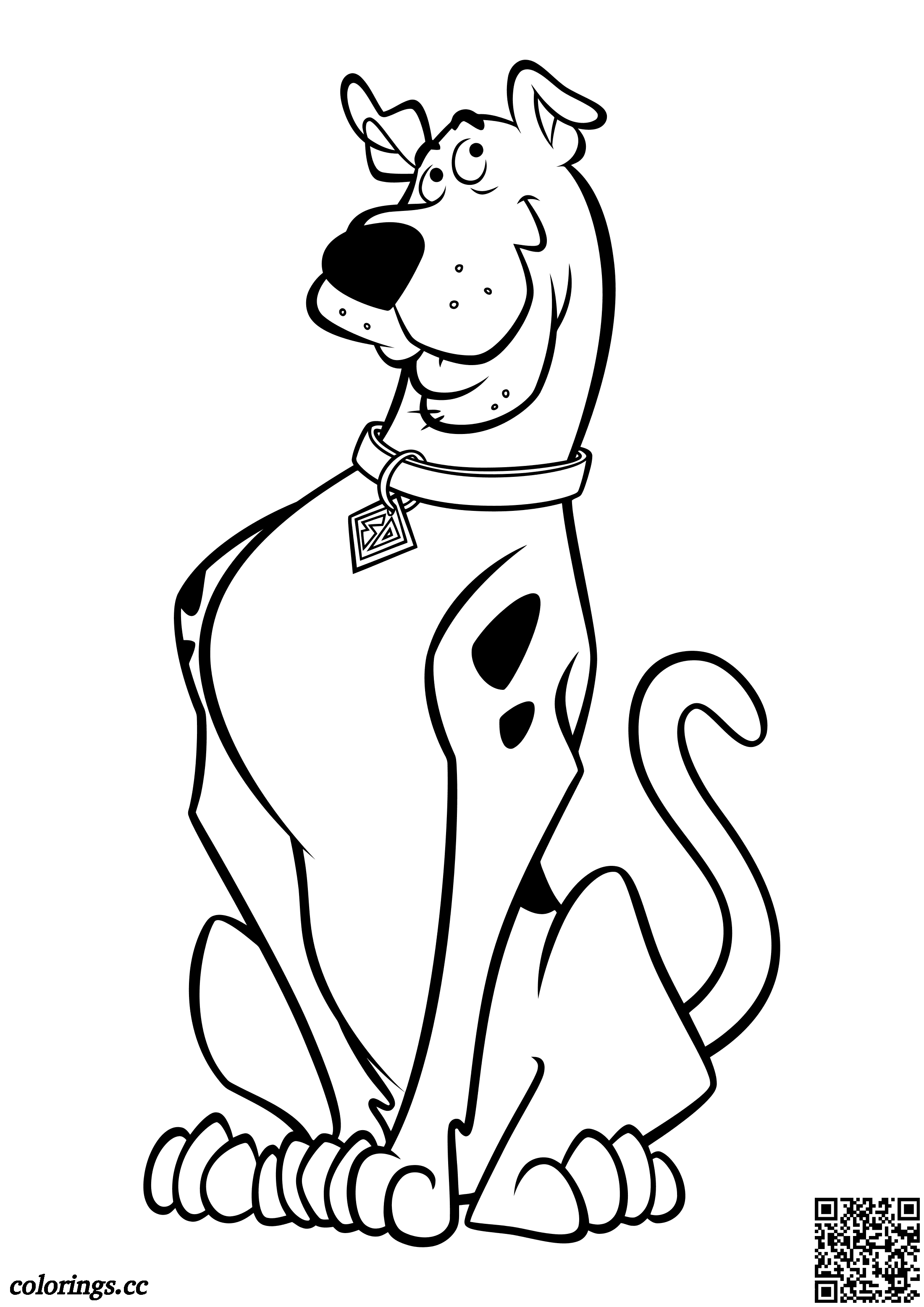 Thoughtful scooby