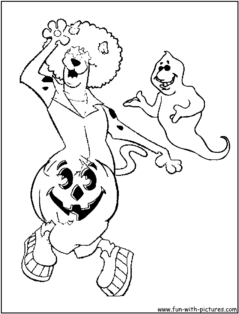 Scoobydoo coloring pages