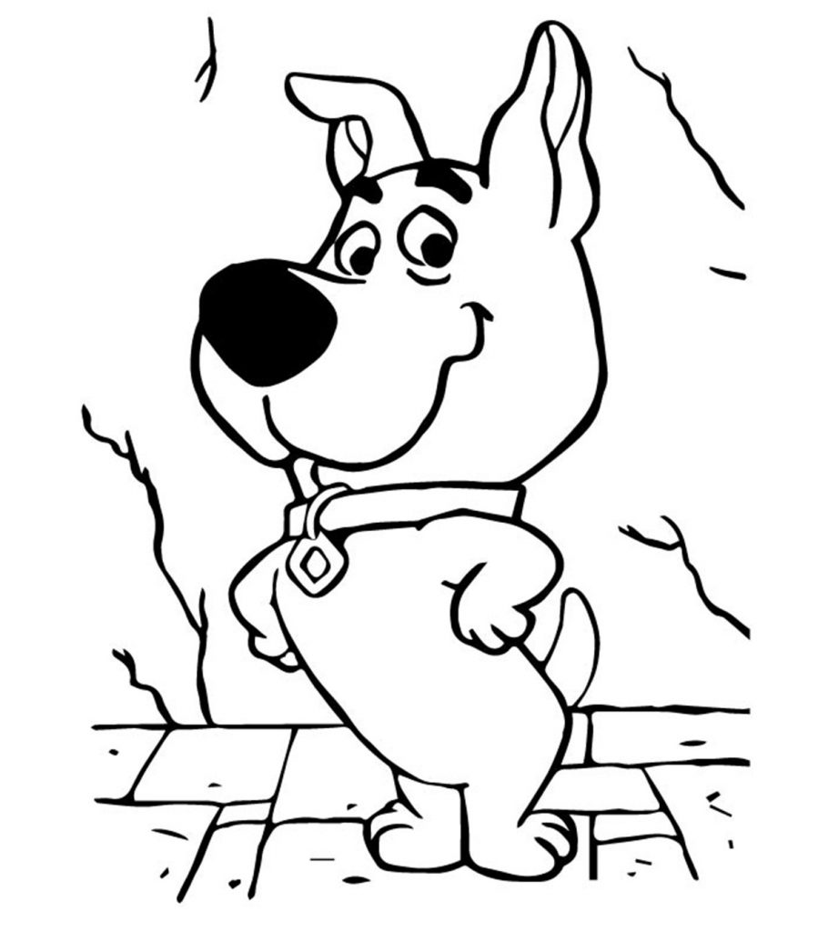 Top free printable scooby doo coloring pages online