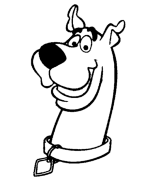 Scooby doo coloring page sheets