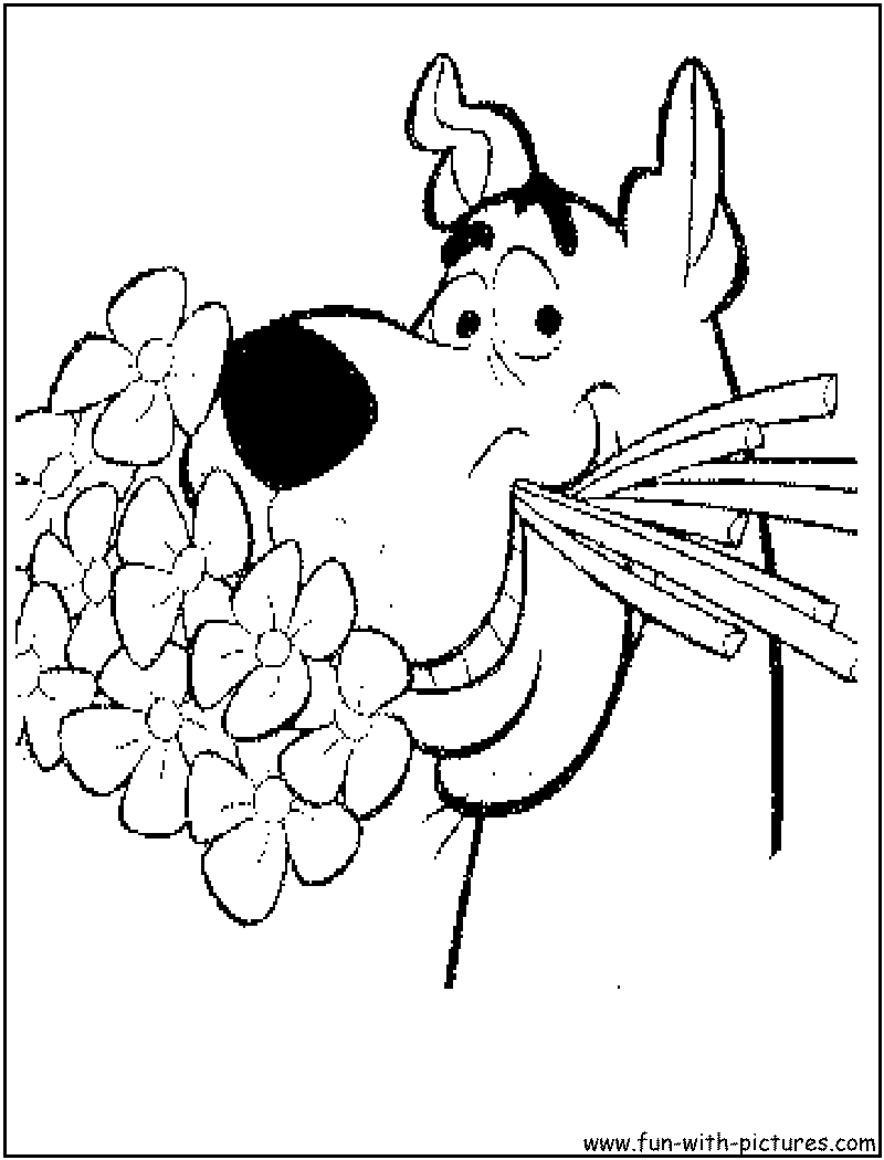 Scoobydoo coloring pages