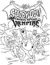 Scooby doo coloring pages books