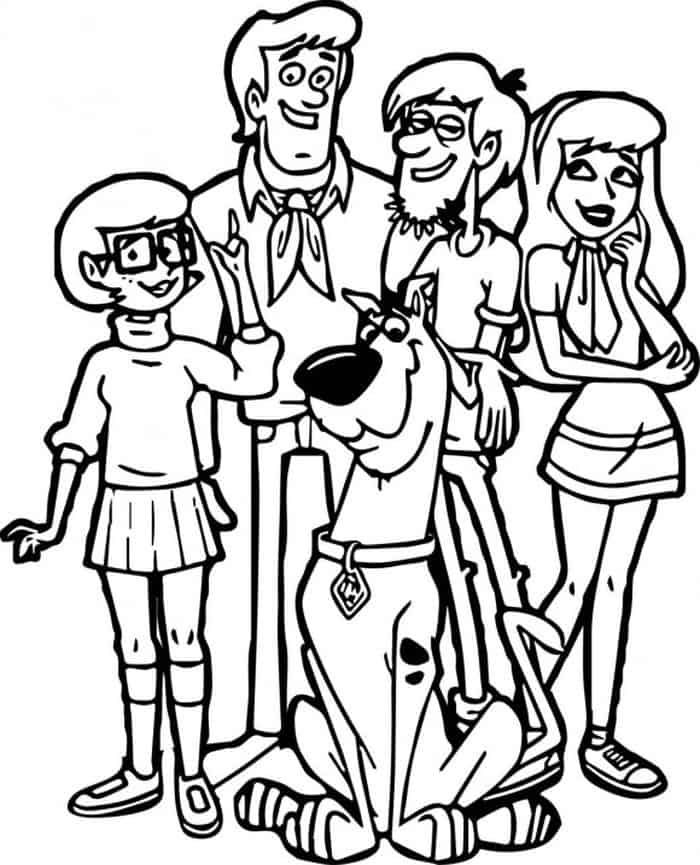 Coloring pages printable scooby doo scooby doo coloring pages family coloring pages lego coloring pages