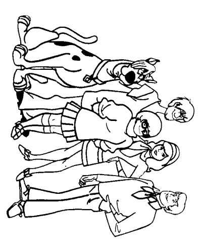 Scooby doo coloring pages