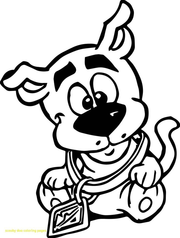 Funny scooby doo coloring pages pdf