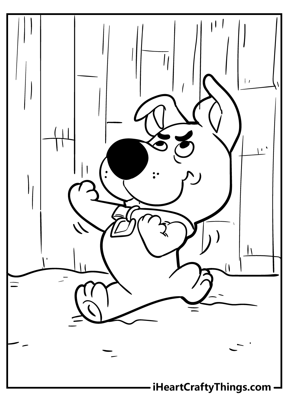 Scooby doo coloring pages free printables