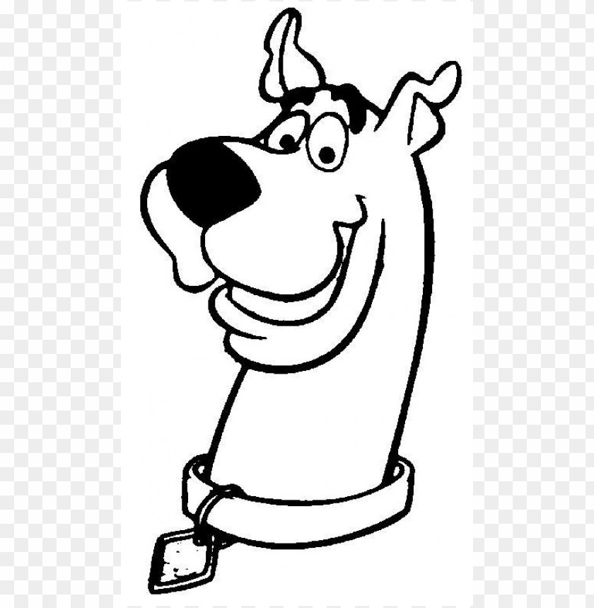 Scooby doo coloring pages color png transparent with clear background id