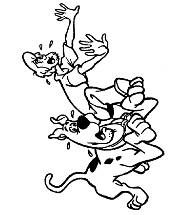 Scooby doo coloring pages