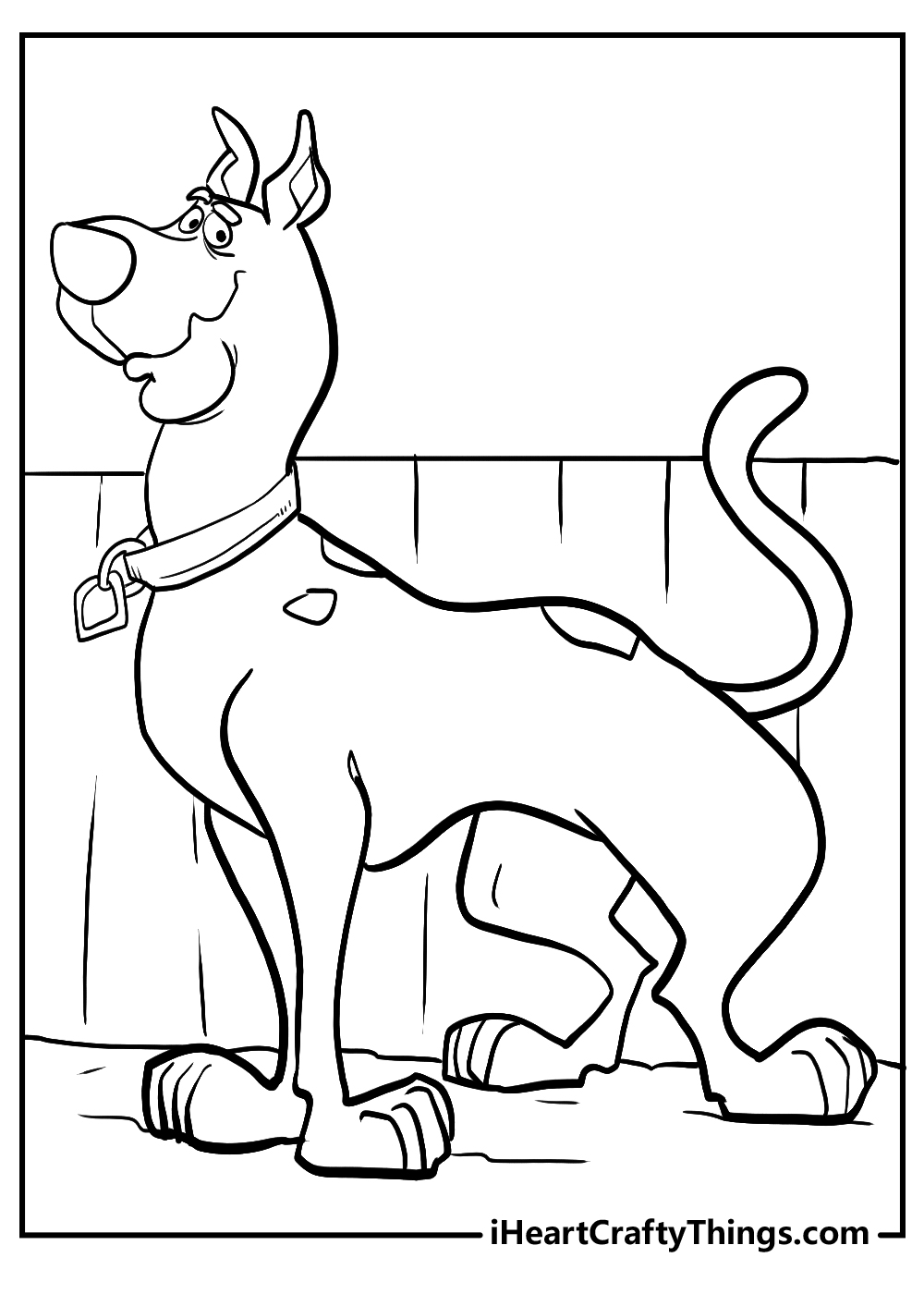 Scooby doo coloring pages free printables