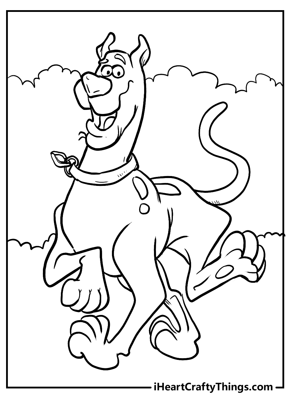 Scooby doo coloring pages free printables