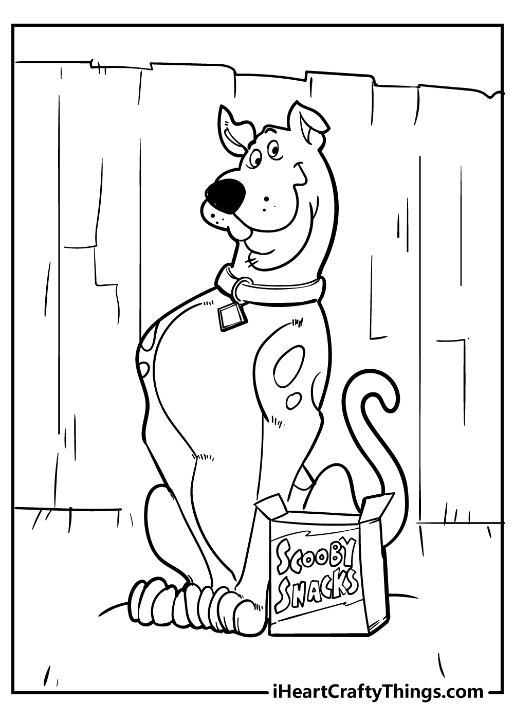 Scooby doo coloring pages free printables