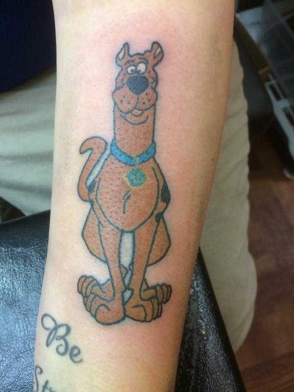 Art immortal tattoo tattoos color scooby doo