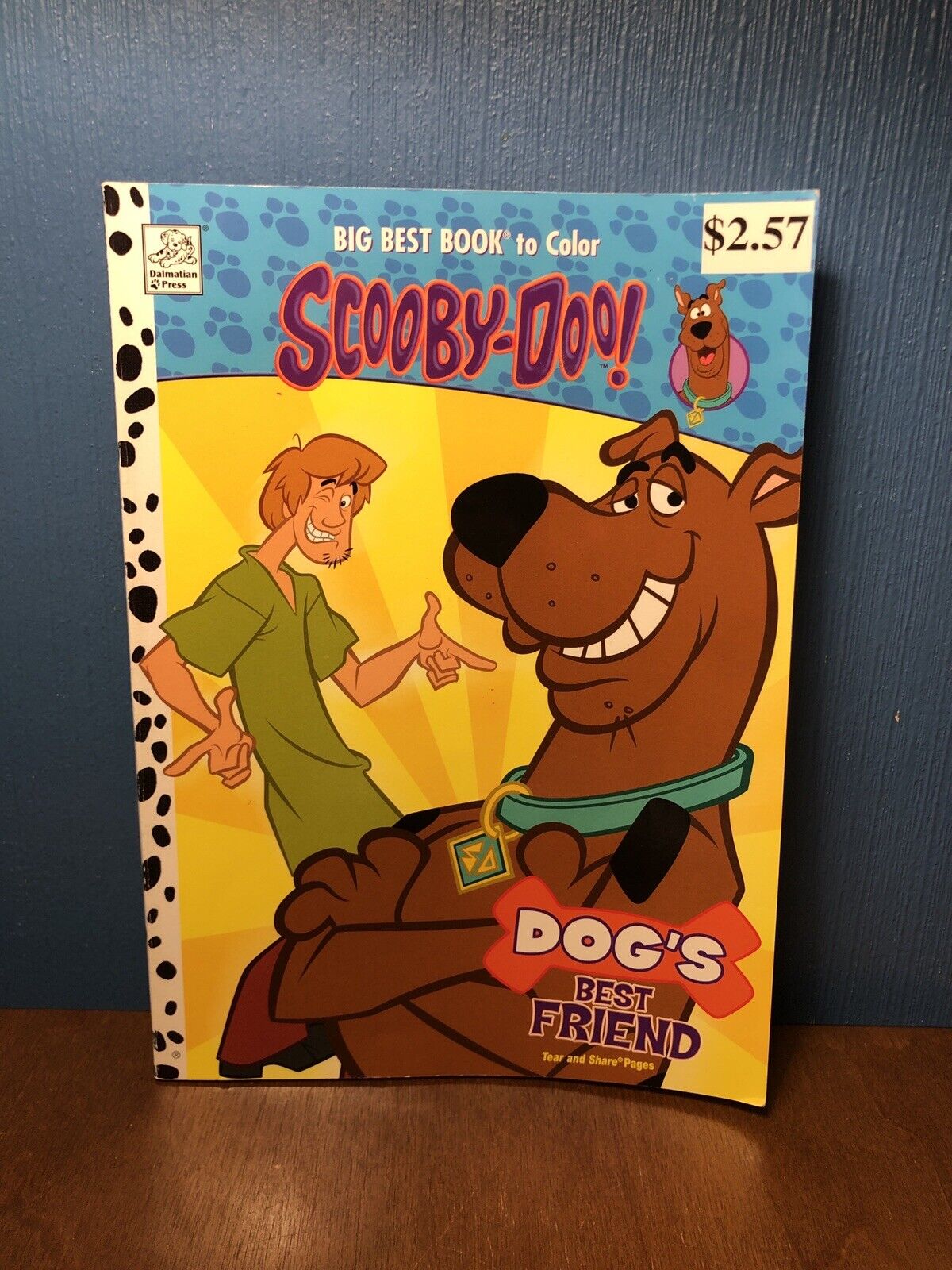 Vintage cartoon network scooby doo coloring activity book kids