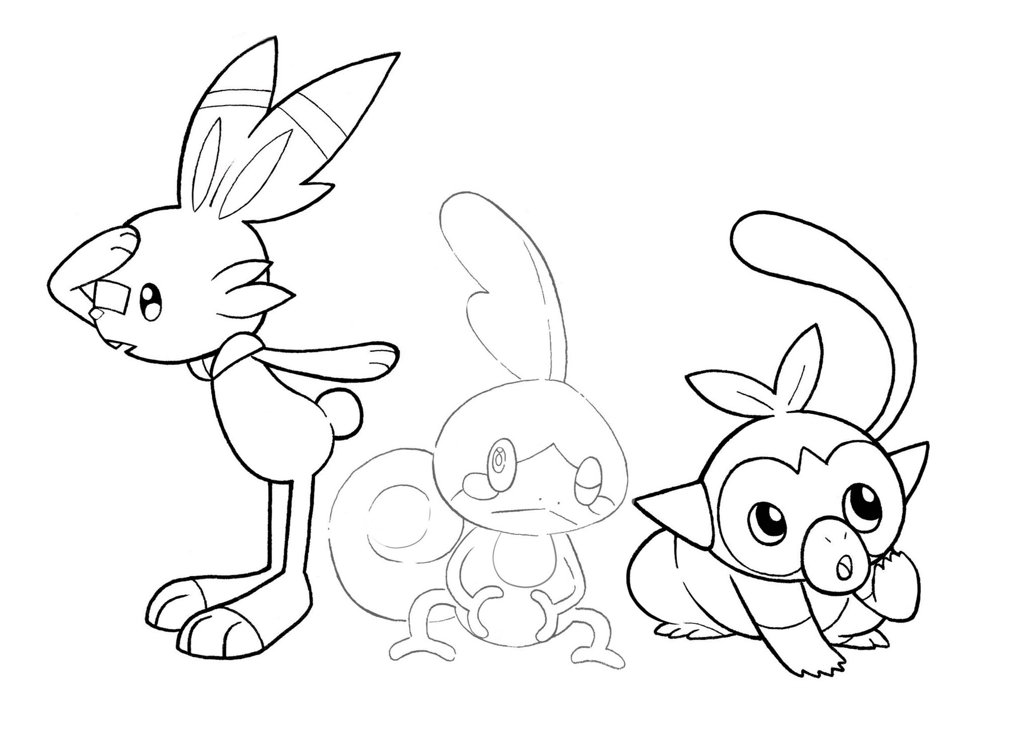 Gojigochi on x sobble and friends for the prompt hide inkpril nintendo gamefreak pokemon pokemonswordandshield sobble scorbunny grookey hide httpstcoivkosudhji x