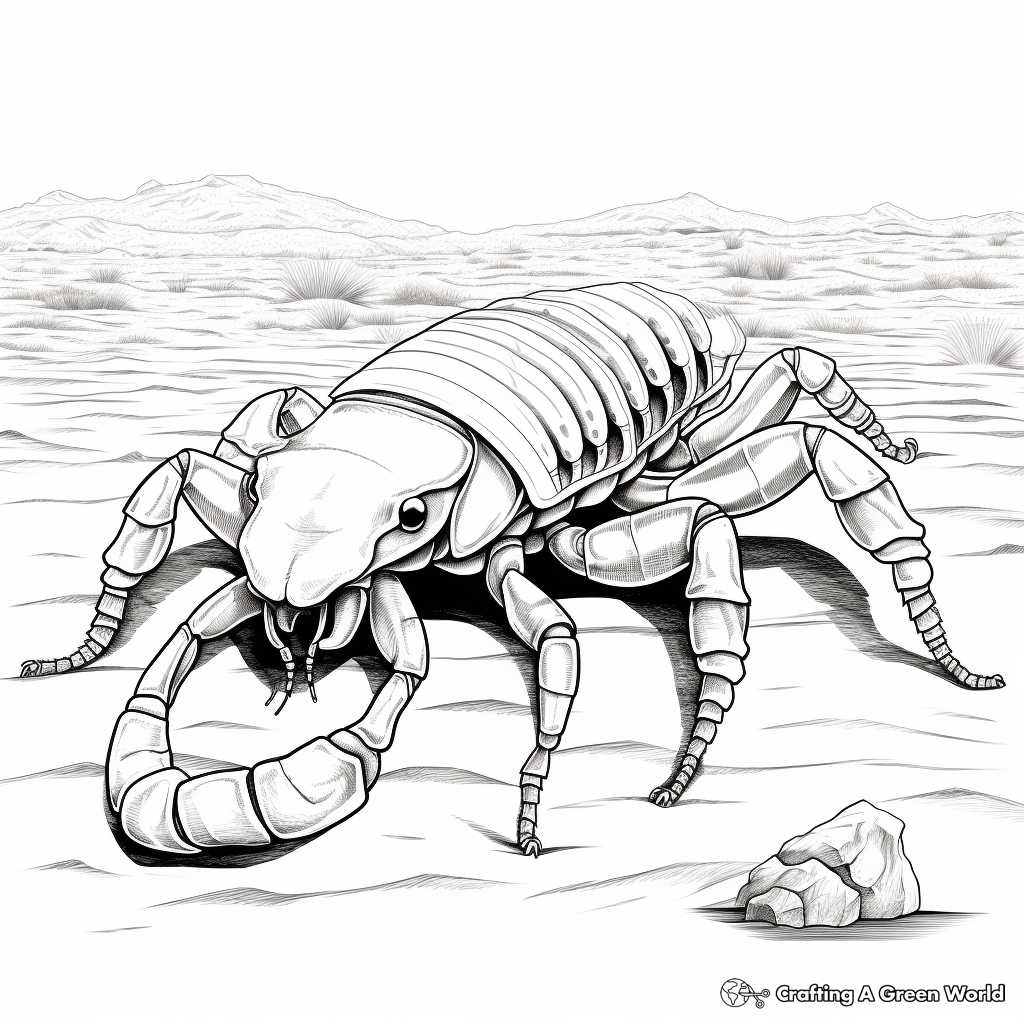 Desert animals coloring pages