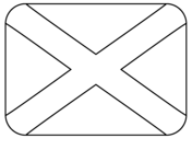 Crossed flags emoji coloring page free printable coloring pages