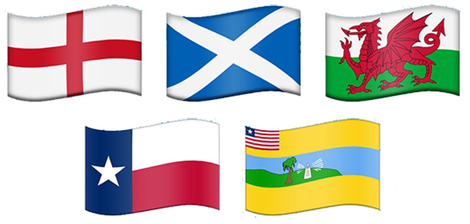 Unicode proposes regional emoji flags for next year