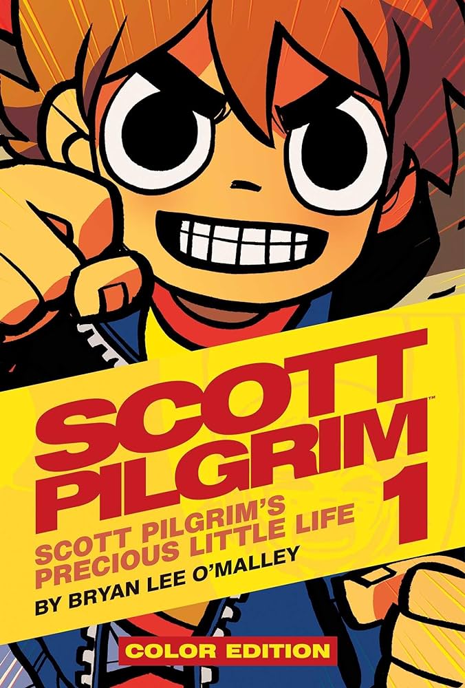 Scott pilgrim color hardcover volume precious little life omalley bryan lee omalley bryan lee fairbairn nathan books