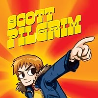 Scott pilgrim black and white