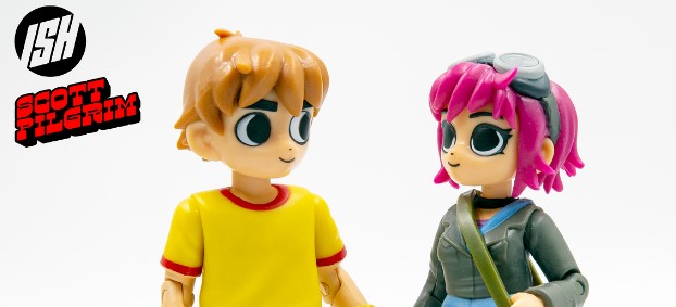 Action figure insider new scott pilgrim and ramona flowers figures on sale now