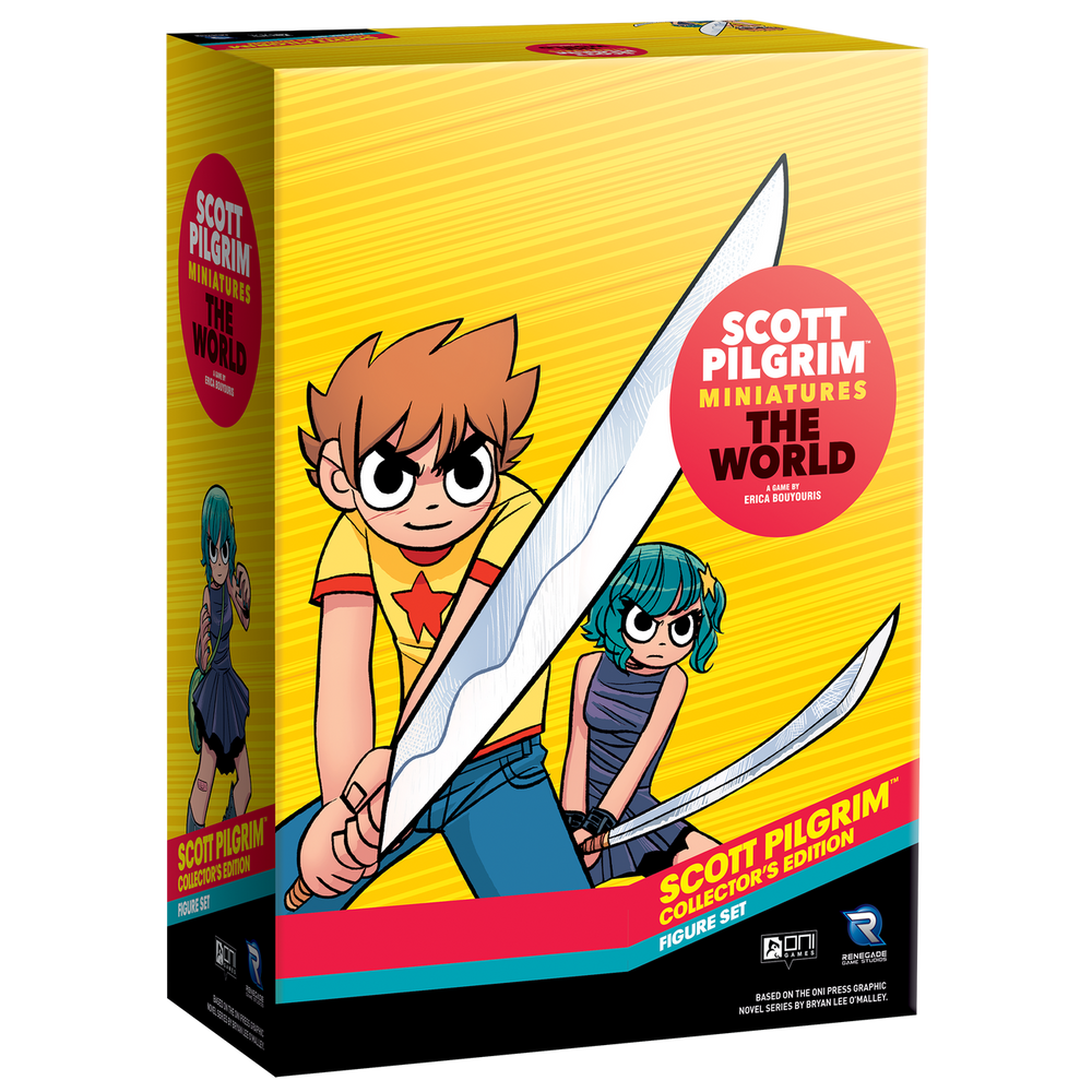 Scott pilgrim collectors edition figure set