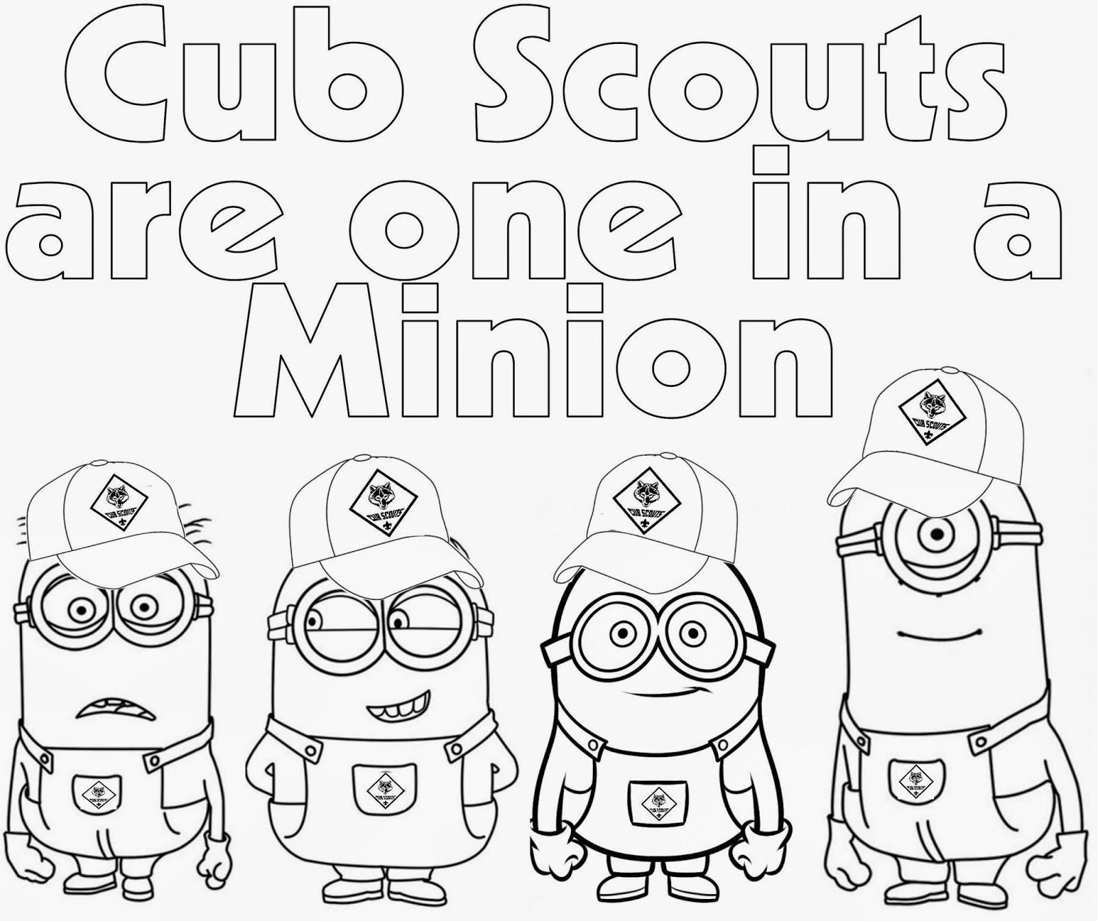 Image result for cub scout coloring pages scout cub scout activities cub scouts